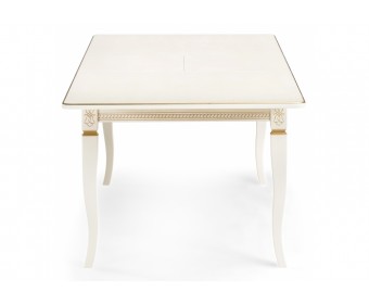 Стол Балмет молочный / золото