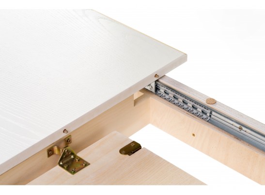 Стол Балмет молочный / золото в Набережных Челнах