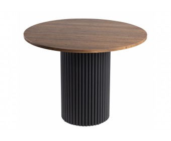 Стол Барел 110 орех кантри / черный