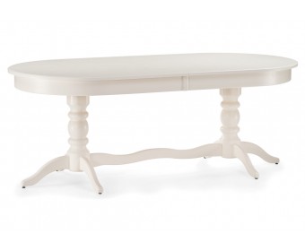 Стол Дейвер 200(260)х100 молочный