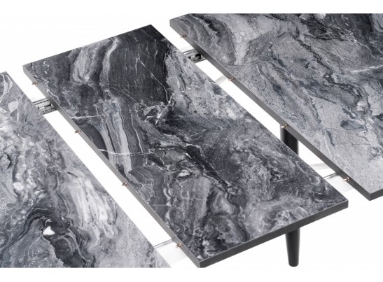 Стол раскладной Гуанг гранит темный / черный в Набережных Челнах