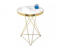 Стол Milena 60х76 white / gold в Набережных Челнах