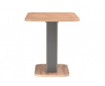 Стол на тумбе Лурвин дуб вотан / графит