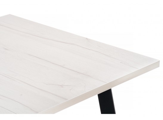 Стол раскладной Колон Лофт 120(160)х75х75 25 мм юта / матовый черный в Набережных Челнах