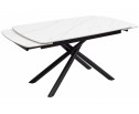 Стол Rivoli matt white marble sintered stone / black в Набережных Челнах