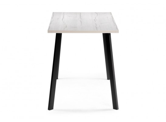 Стол Тринити Лофт 120х60х75 25 мм юта / матовый черный в Набережных Челнах