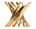 Стол Twist 130х74 gold / black в Набережных Челнах