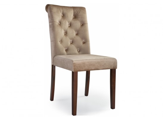 Стул Amelia dark walnut / fabric beige в Набережных Челнах