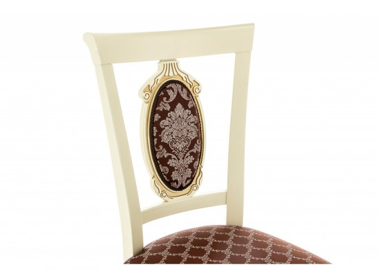 Стул Лино патина золото / шоколад в Набережных Челнах
