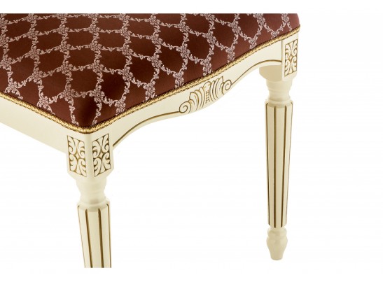 Стул Лино патина золото / шоколад в Набережных Челнах