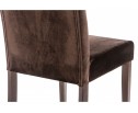 Стул Menson dark walnut / fabric brown в Набережных Челнах