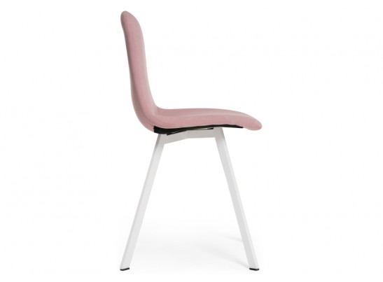 Стул на металлокаркасе Агот пыльно-розовый / белый в Набережных Челнах