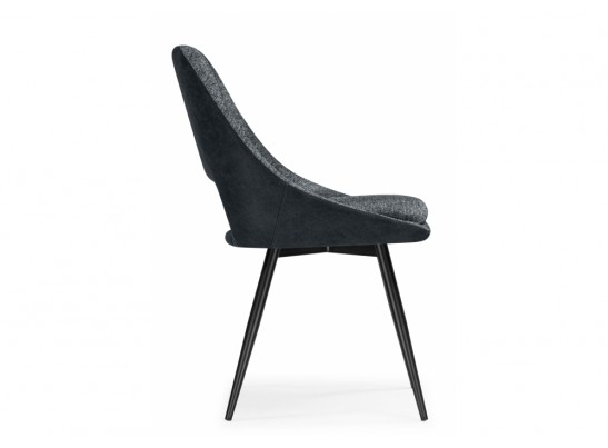 Стул на металлокаркасе Avianus вращающийся темно-серый / черный в Набережных Челнах