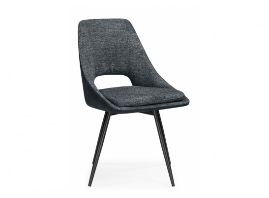 Стул на металлокаркасе Avianus вращающийся темно-серый / черный в Набережных Челнах