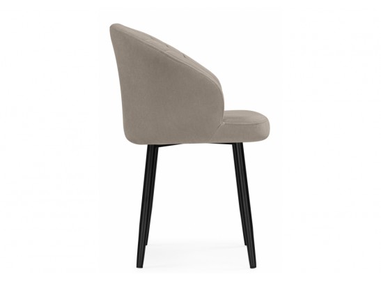 Стул на металлокаркасе Бэнбу крутящийся marseille 16 данс / черный