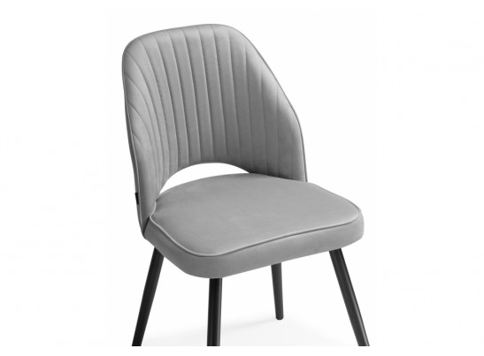 Стул на металлокаркасе Брейния velutto 52 / черный в Набережных Челнах