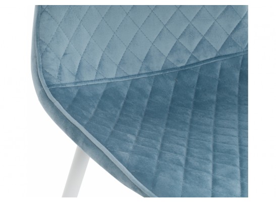 Стул на металлокаркасе Capri blue / white в Набережных Челнах