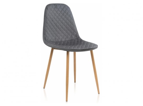 Стул на металлокаркасе Capri grey / wood в Набережных Челнах