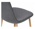 Стул на металлокаркасе Capri grey / wood в Набережных Челнах