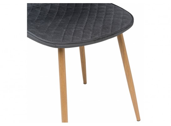 Стул на металлокаркасе Capri grey / wood в Набережных Челнах