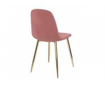 Стул на металлокаркасе Dabl pink