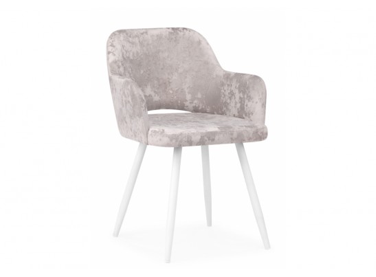 Стул на металлокаркасе Эолин 360 латте (simple 008) / белый в Набережных Челнах