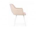 Стул на металлокаркасе Эолин бежевый (glory 03) / белый в Набережных Челнах