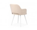 Стул на металлокаркасе Эолин бежевый (glory 03) / белый в Набережных Челнах