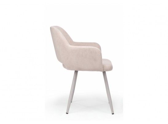 Стул на металлокаркасе Эолин латте (glory 10) / серый в Набережных Челнах