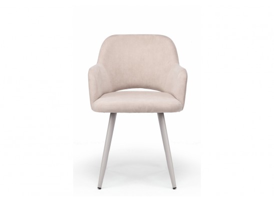 Стул на металлокаркасе Эолин латте (glory 10) / серый в Набережных Челнах