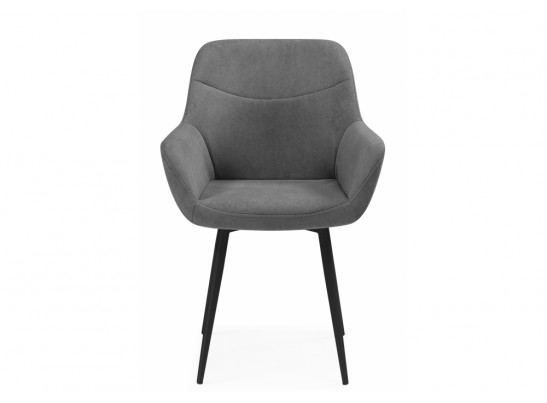 Стул на металлокаркасе Флюид темно-серый (zd 995) / черный в Набережных Челнах