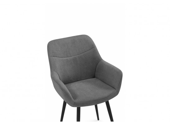 Стул на металлокаркасе Флюид темно-серый (zd 995) / черный в Набережных Челнах