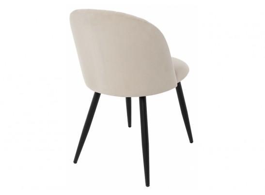 Стул на металлокаркасе Gabi 1 beige / black в Набережных Челнах