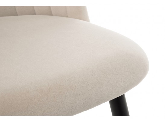 Стул на металлокаркасе Gabi 1 beige / black в Набережных Челнах