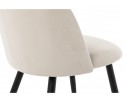 Стул на металлокаркасе Gabi 1 beige / black в Набережных Челнах