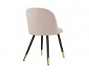 Стул на металлокаркасе Gabi beige / black / gold в Набережных Челнах