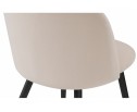 Стул на металлокаркасе Gabi beige / black / gold в Набережных Челнах