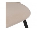 Стул на металлокаркасе Gabi beige / black / gold в Набережных Челнах