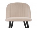 Стул на металлокаркасе Gabi beige / black / gold в Набережных Челнах