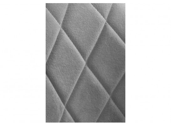 Стул на металлокаркасе Гутрид ромбы спереди черный / серый в Набережных Челнах