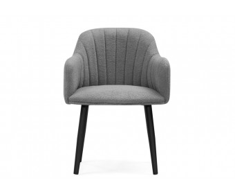 Стул на металлокаркасе Халли lamb 11 / черный