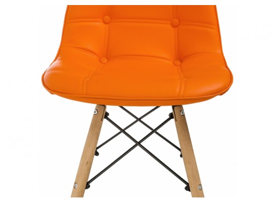 Деревянный стул Kvadro оранжевый в Набережных Челнах