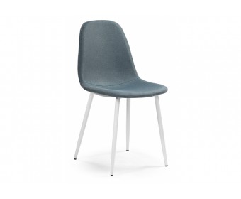 Стул на металлокаркасе Lilu gray / white