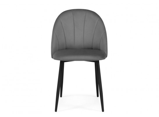 Стул на металлокаркасе Логан темно-серый / черный в Набережных Челнах