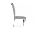Стул на металлокаркасе Lund dark grey / steel
