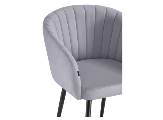 Стул на металлокаркасе Моншау velutto 49 / черный в Набережных Челнах