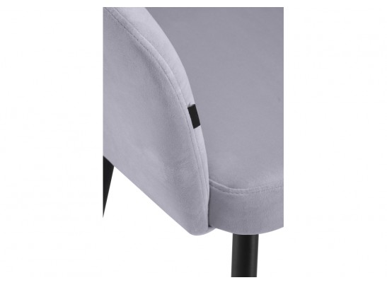 Стул на металлокаркасе Моншау velutto 49 / черный в Набережных Челнах