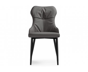 Стул на металлокаркасе Neli gray / black