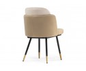 Стул на металлокаркасе Penelopa beige / light beige / black / gold в Набережных Челнах
