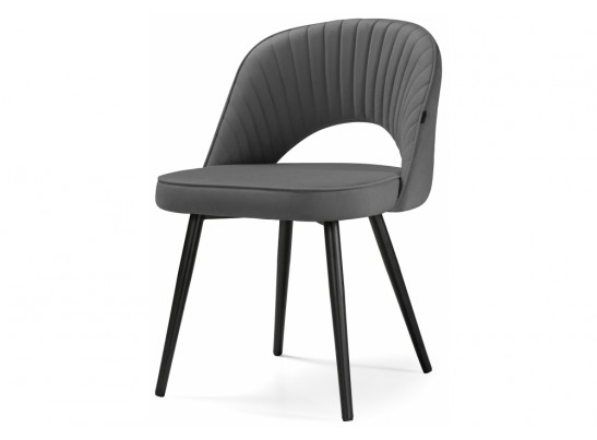 Стул на металлокаркасе Сандвикен черный / velutto 32 в Набережных Челнах